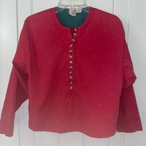 Red Crop Top Size M Sudden Impact